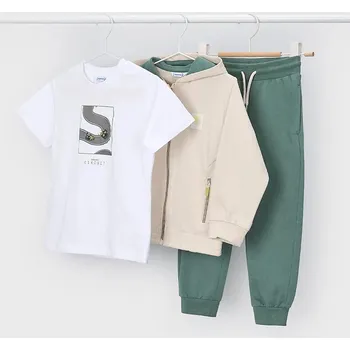 Dětská tepláková souprava Mayoral 3884.5F.Mini.PPY2 zelená 77X, vel. 116