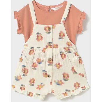 Kojenecký overall Kojenecká sada Mayoral Newborn 1662.2E.Newborn.PPYH oranžová 20X, vel. 70