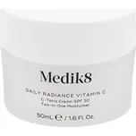 Medik8 Daily Radiance Vitamin C Moisturiser denní hydratační krém s vitamínem C SPF 30 50 ml + Prodloužená možnost vrácení zboží do 30 dnů.