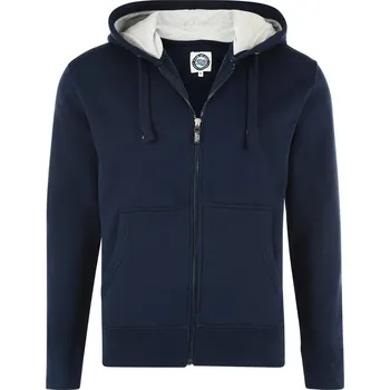 Pánská mikina KAM mikina pánská KBS 503H nadměrná velikost 4XL tmavě modrá