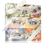 Nesti Dante Dolce Vivere Portofino přírodní mýdlo 150 g + Roma přírodní mýdlo 150 g + Firennze přírodní mýdlo 150 g + Sardegna přírodní mýdlo 150 g + Venezia přírodní mýdlo 150 g + Capri přírodní mýdlo 150 g kosmetická sada