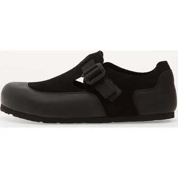 Pánské tenisky Tenisky Birkenstock London Nova 2.0 Leather-Suede Unisex Black EUR 45