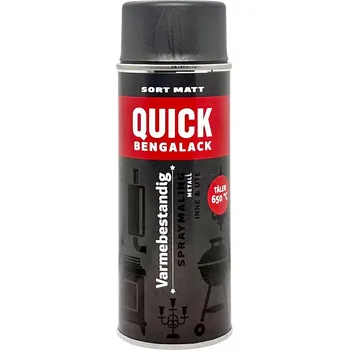 Barva ve spreji Žáruvzdorný lak šedý matný 650°C Termo sprej 400 ml