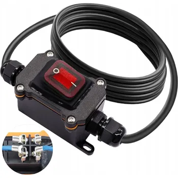 Bezpečnostní kamera KOLÉBKOVÝ PŘEPÍNAČ VODOTĚSNÝ IP65 PRO VENKOVNÍ ZAŘÍZENÍ 220V 30A