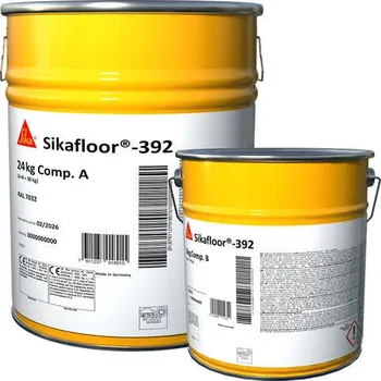 barva na beton Sika Sikafloor®-392 · Chemicky odolný epox. nátěr s překlenutím trhlin · RAL 7032 (štěrková šedá)