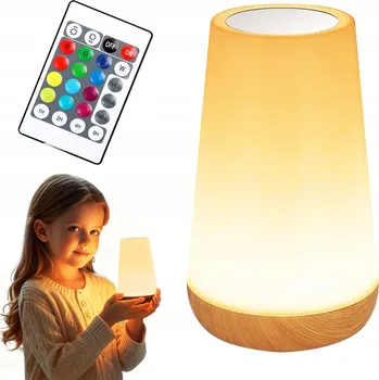 Lampička NOČNÍ LAMPA, DÁLKOVÝ OVLADAČ, FUNKCE ČASOVAČE, DO LOŽNICE