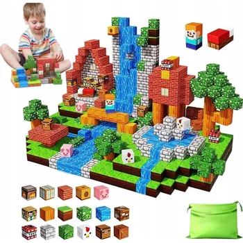 ostatní stavebnice STAVEBNICE KOSTKY Pixely pro děti 100 DÍLKŮ