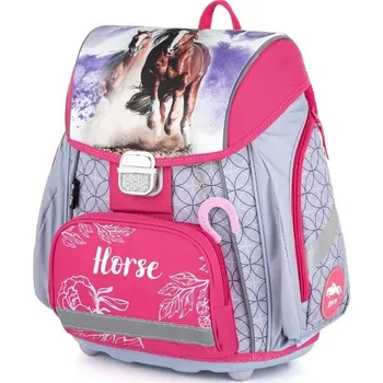 KARTON P+P Školní batoh PREMIUM kůň koně 1-57520