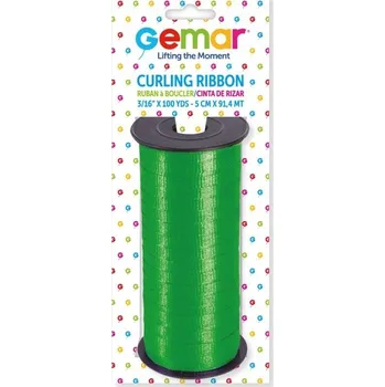 Stuha Stuha na balóny zelená 91,4m