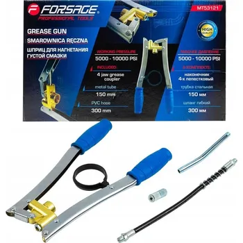 Dvouruční vysokotlaká maznice na kartuše Forsage