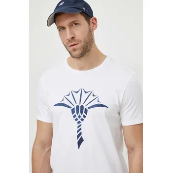 Pánské tričko Bavlněné tričko Joop! Alerio 30042432 bílá 00X, vel. XXL