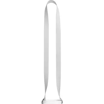 BOLTON. Polyesterová sublimační šňůrka na krk se silikonovým držákem na kelímek - 300 - Černá