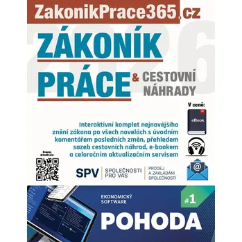 Zákoník práce a Cestovní náhrady 2026 s komentářem změn - Newsletter (2026, brožovaná)