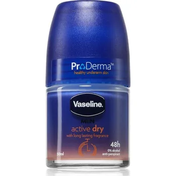 Kosmetika Vaseline Men Active Dry Roll-On antiperspirant roll-on pro muže 50 ml