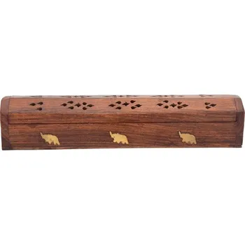 Obraz Podložka pod vonné tyčinky Sattva dřevěná, 5,5 x 30,5 cm