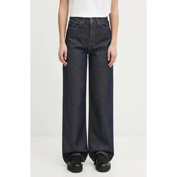 Dámské džíny Džíny Carhartt WIP W Jane Pant, 25, námořnická modř, 59X