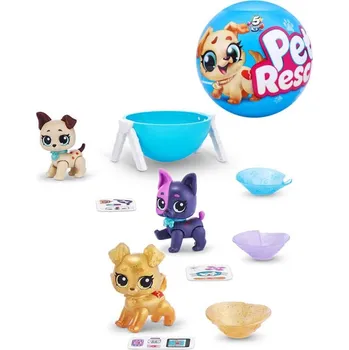 Figurka ADC ZURU Záchrana mazlíčků set štěňátko s doplňky 5 překvapení v kouli
