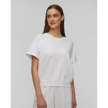 Dámská mikina Bílá Dámská Mikina S Krátkými Rukávy Deha C22110-10001