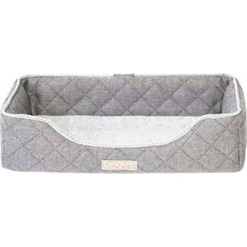 Pelíšek pro psa Pelíšek pro kočky na parapet úzký DOTTY paměťová pěna MEMORY VISCO šedý