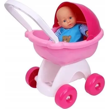 Kočárek pro panenku Hluboký kočárek pro panenky Technok