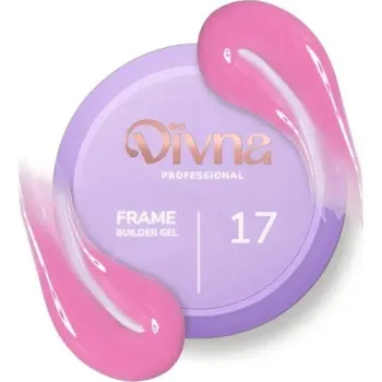 Lak na nehty Gel Stavební gel rámů Divna 17 50ml