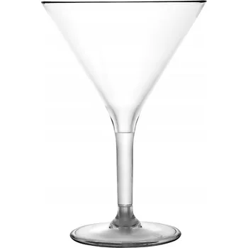 Sklenice Skleničky na martini, koktejlové skleničky , poháry Rubikap, bezbarvé, 280ml, 1 ks