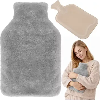 Termofor Gumový termofor s plyšovým potahem 1,8 l RUHHY