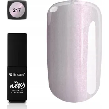 Lak na nehty Hybridní lak Flexy 217 perleťová lila 4,5 g na nehty, TPO free