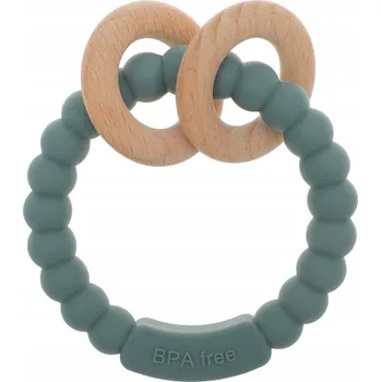 MEANUS Kousátka Pro Miminka Silikonová Bez BPA Zelená