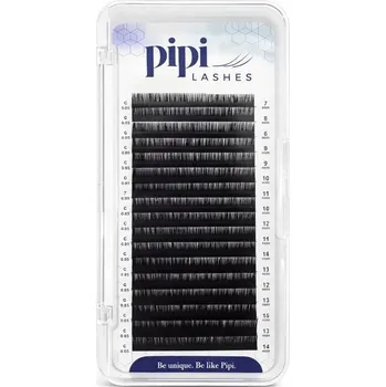 Umělé řasy Pipilashes řasy pro prodlužování, černé C 0.07 7MM
