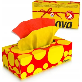 Papírový kapesník Hygienické kapesníčky bez vůně Renova 3 vrstvé, 80 ks