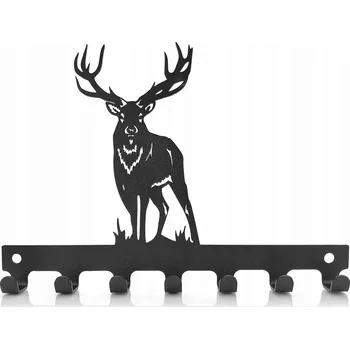 Věšák Šatní ramínko nerezová ocel DlaMyśliwego černý