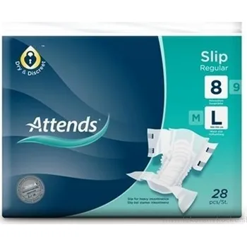 Attends Healthcare Group ATTENDS Slip Regular 8 L 28 ks