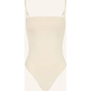 Dámské plavky Calvin Klein Dámské Bandeau Plavky, krémová, 42