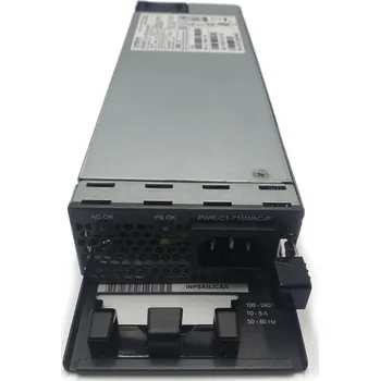 Switch Cisco PWR-C1-715WAC-P= Zdroj, 715W, DC -56V (12,8A), AC 100-240V, 80+ Platinum, pro Cisco Catalyst 9300 PWR-C1-715WAC-P=