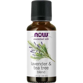 Vonný olej Now® Foods Směs éterických olejů Lavender Tea Tree oil 30 ml