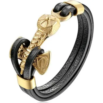 Náramek Amparo Miranda® Náramek Viking S618, Barva zlatá