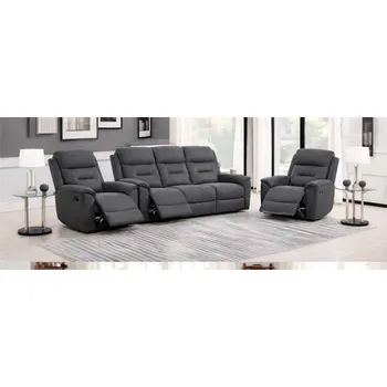 Sedací souprava Sedací souprava 3+1+1 šedá CANTERBURY