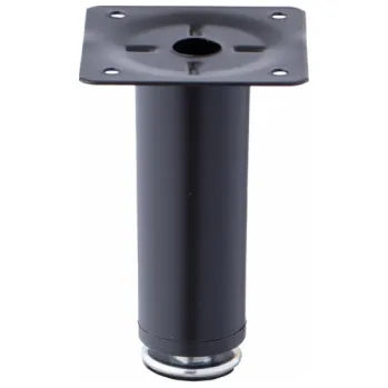 Nábytkové kování Noha nábytková HAUSHALT FT-511, černá, 30×100 mm