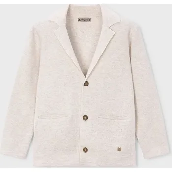 Dívčí oblečení Dětský bavlněný kardigan Mayoral 3436.5A.Mini.PPY2 béžová 12X, vel. 98