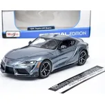 Toyota Supra GR 2021 šedá Maisto 1:24