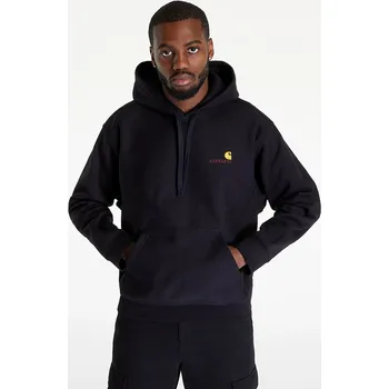Pánská mikina MIKINA CARHARTT WIP Hooded American Scri - černá - XXL + při osobním odběru 2 461 Kč