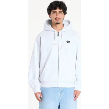 Pánská mikina Mikina Carhartt WIP Hooded Heart II Hartt Sweat Jacket UNISEX Ash Heather XXL