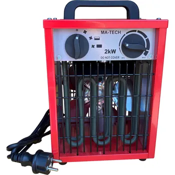 Průmyslové topidlo ma-tech Stavební topidlo 2 kW, 2000 W, 230 V EMA-2