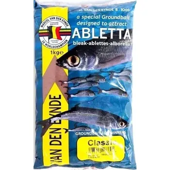 Návnadová surovina MVDE Návnada Abletta Classic White 1 kg - Rybářské krmivo