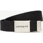 Pásek Carhartt WIP Clip Belt Chrome Black Universal