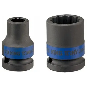 Klíč Rázová hlavice 12hranná krátká 1/2 palce M13 x 38