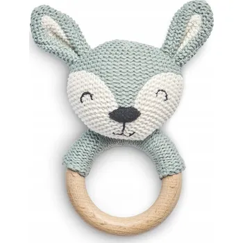 JOLLEIN Dřevěné Kousátko Pro Miminka Zelené