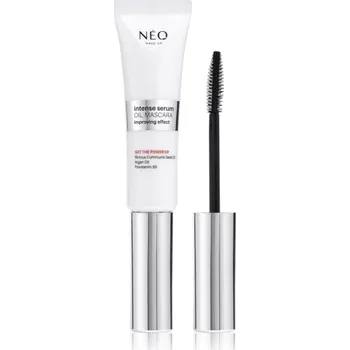 Řasenka NEO MAKE UP Intense Serum Oil Mascara vyživující řasenka odstín Black 9 ml