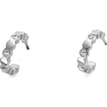 Náušnice Oliver Weber Drobné ocelové kruhy s kubickými zirkony Suadela Crystal Blossoms 23089 + 2 měsíce na vrácení zboží